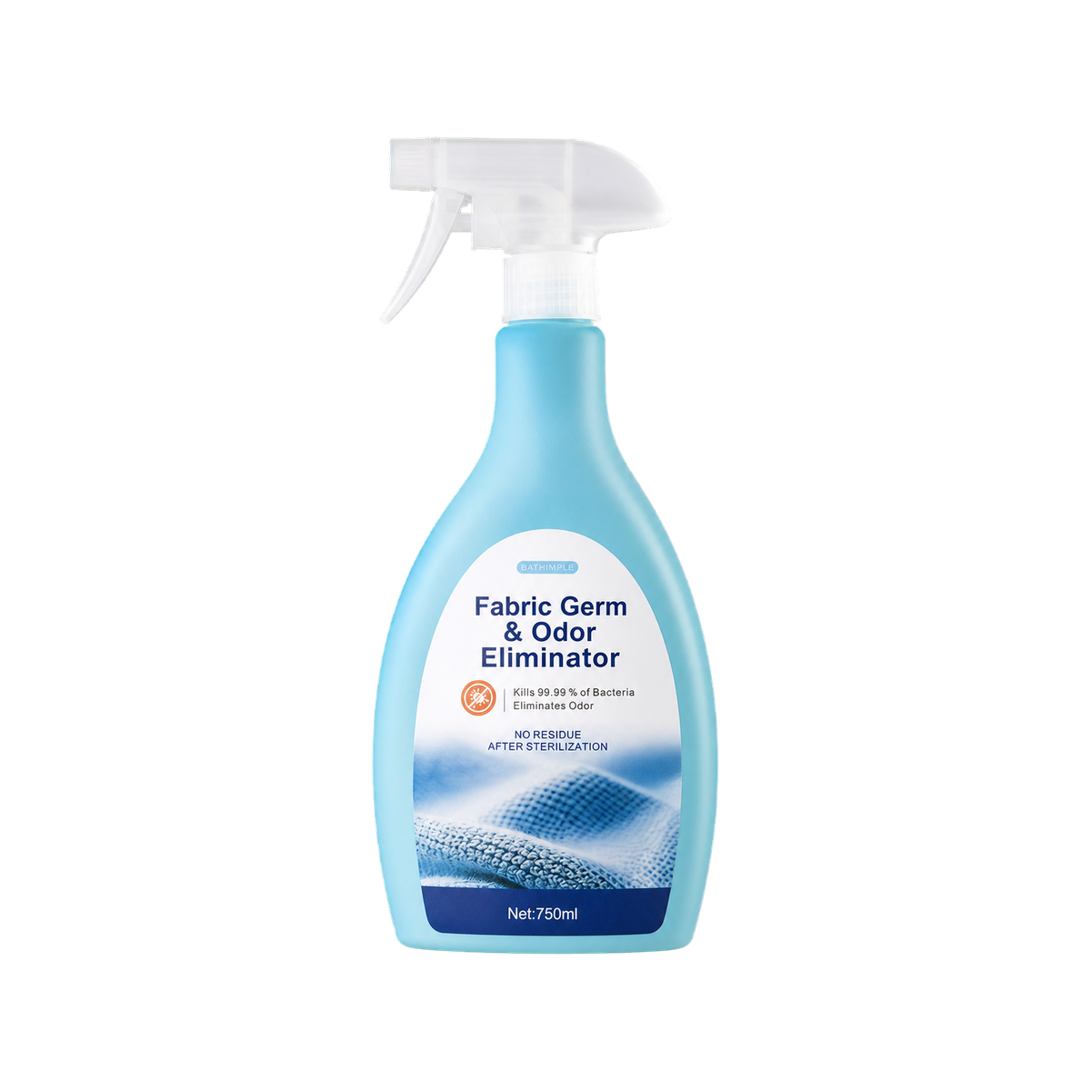 Fabric germ & odour eliminator packaging reference