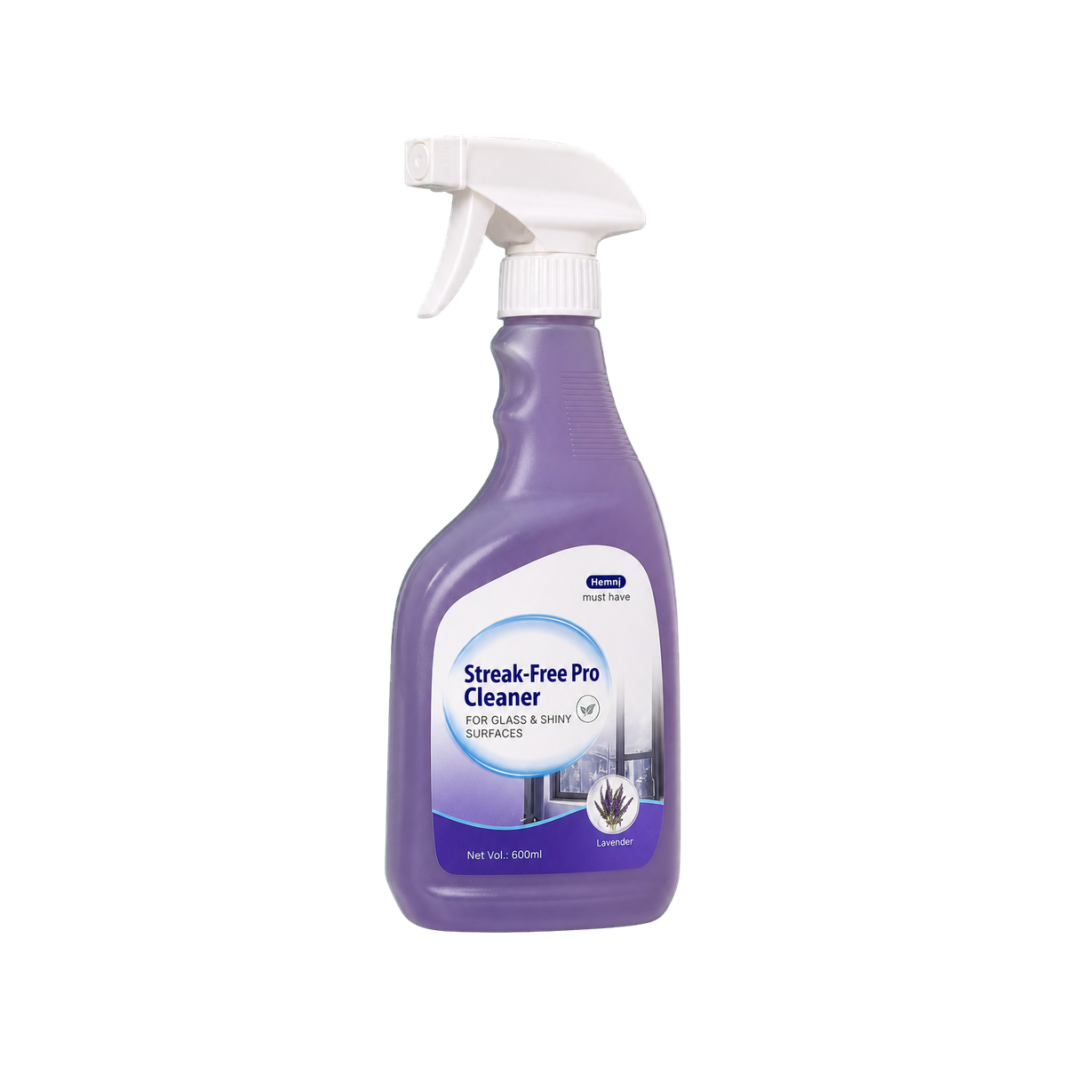 Streak-free cleaner packaging reference