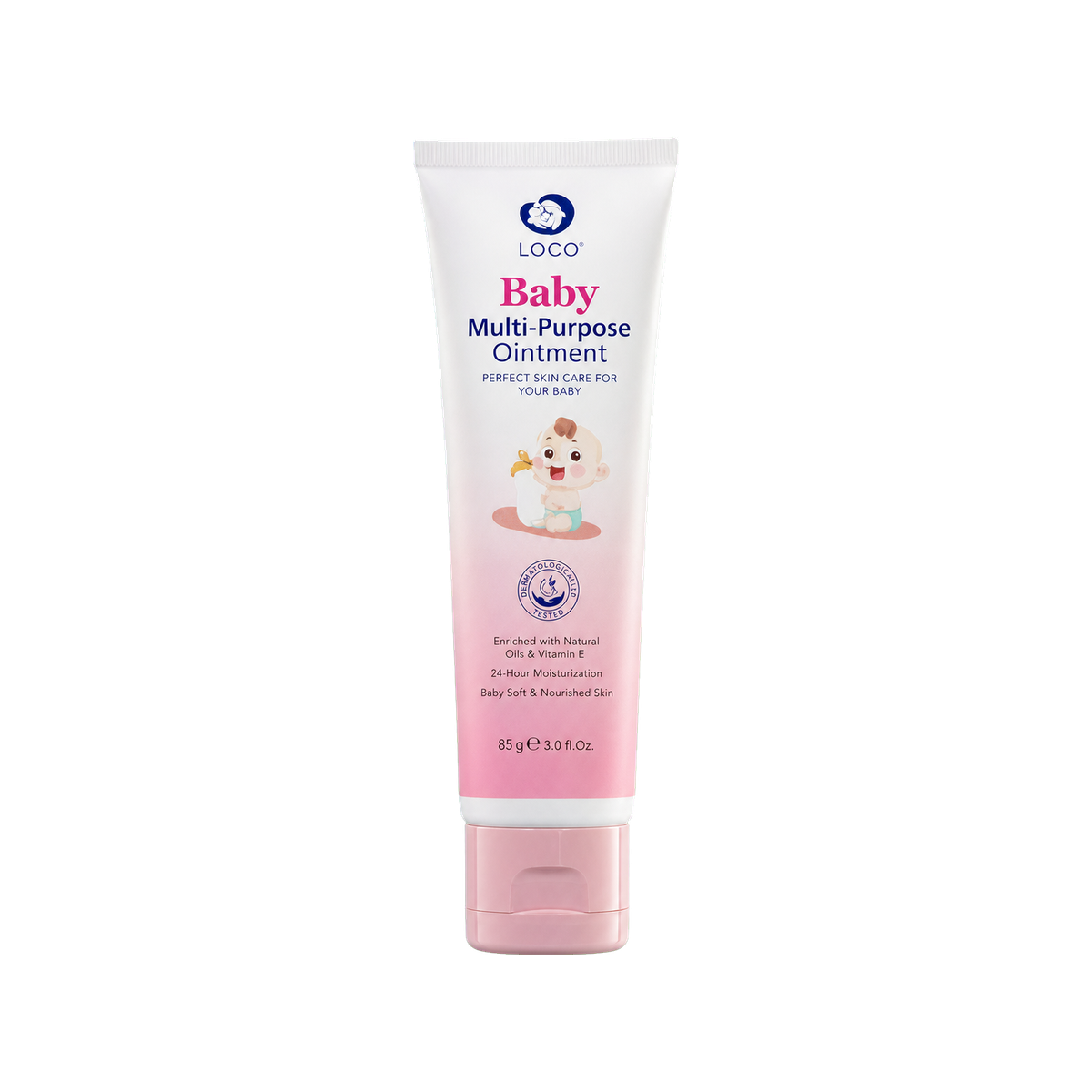 Baby multi-purpose ointment packaging reference