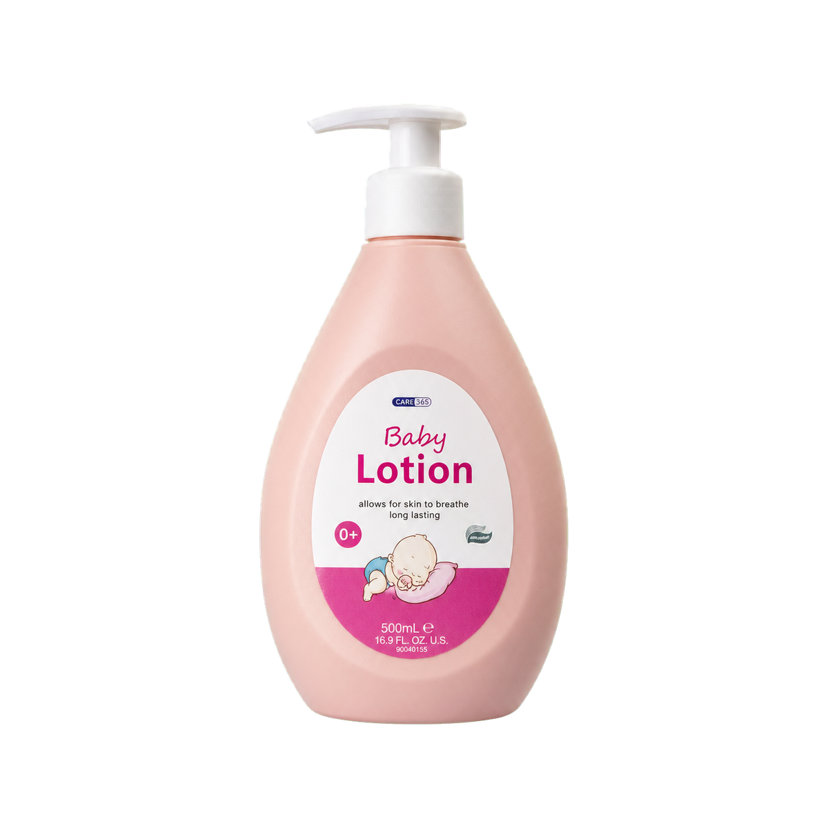 Baby body lotion packaging reference