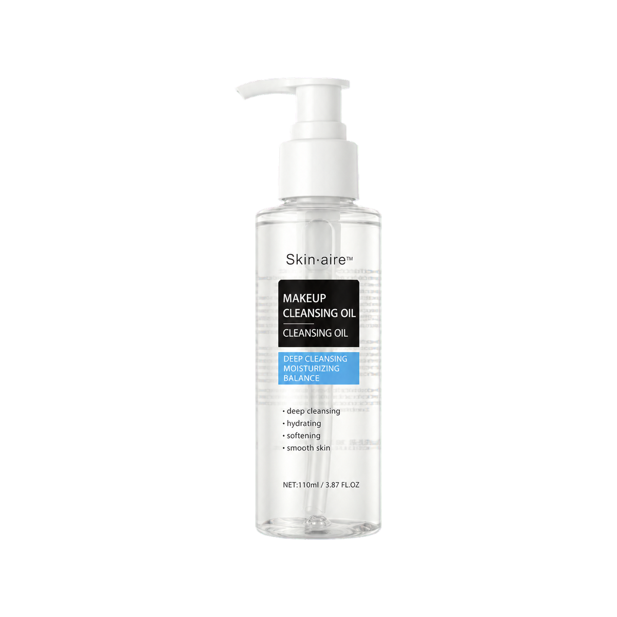 Makeup cleansing oil packaging reference