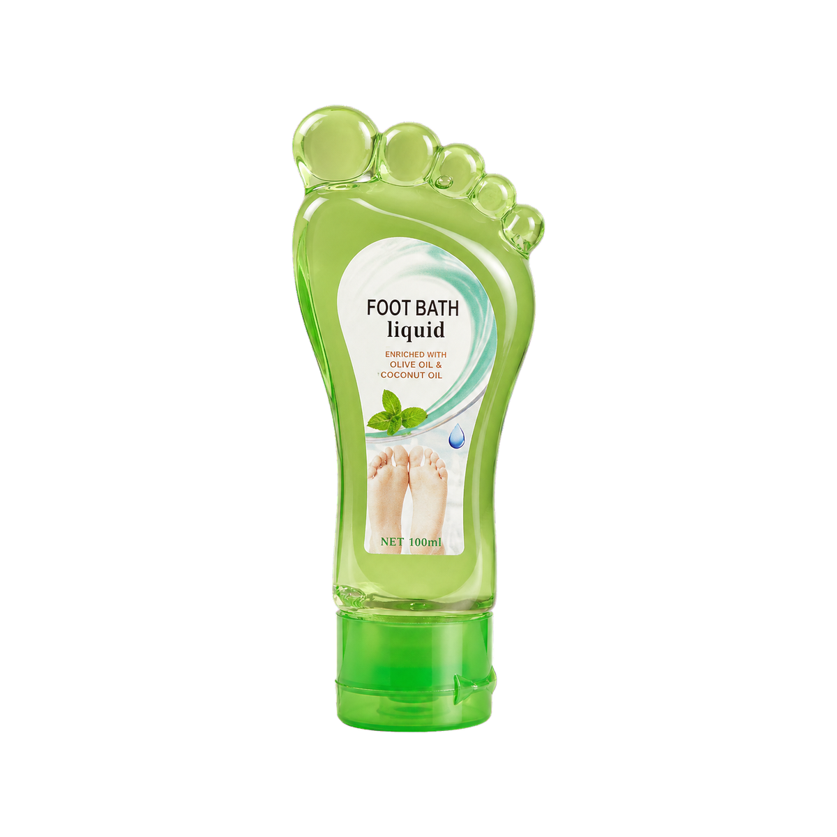 Foot bath liquid packaging reference