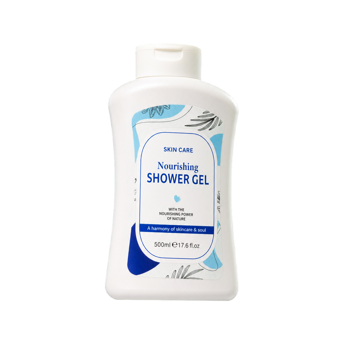 Nourishing shower gel packaging reference