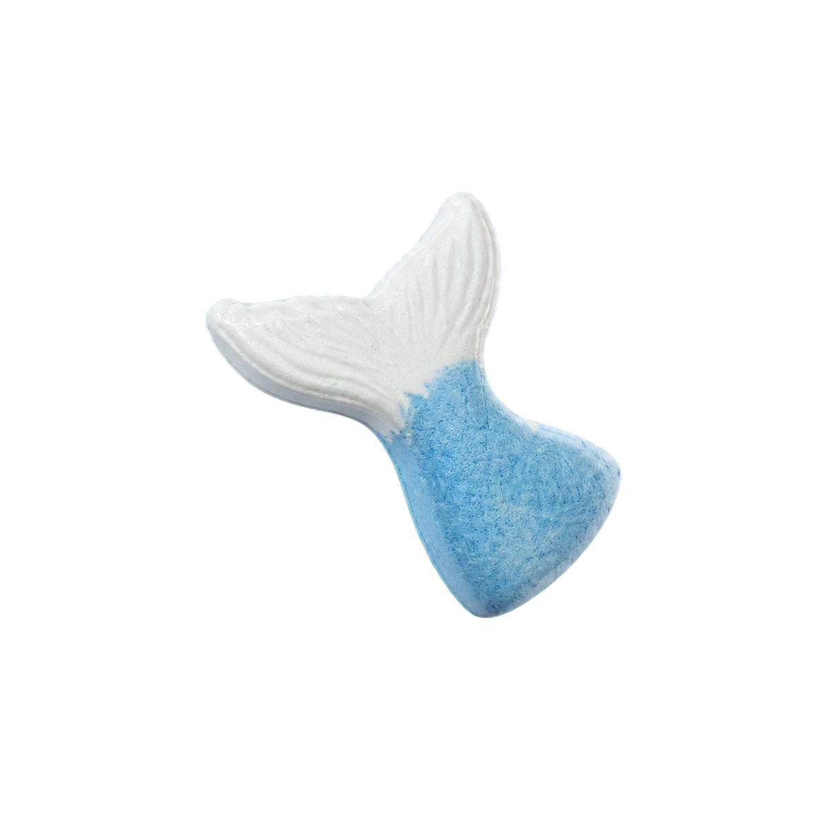 Mermaid-tail bath bomb packaging reference