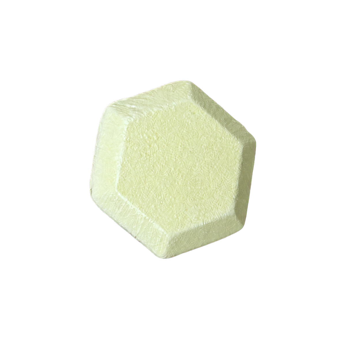 Faceted bath tablet packaging reference