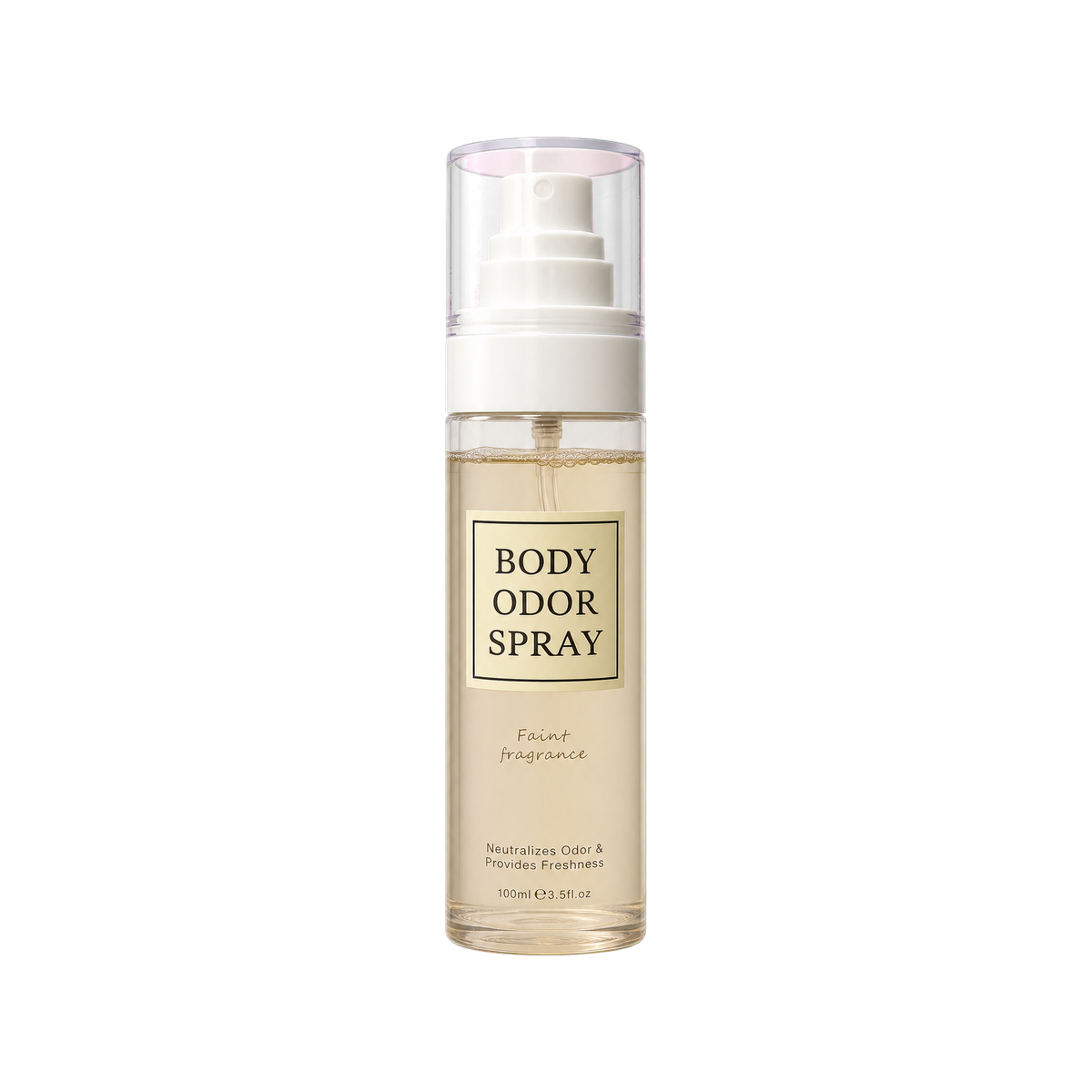 Body odour spray packaging reference